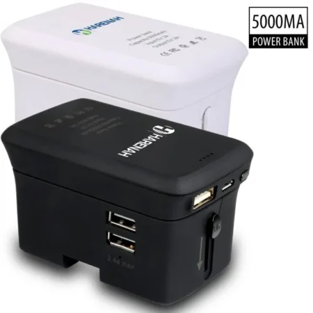 Travel Adapter with Power Bank